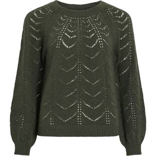 Vituli Rund Halsudskæring Striktrøje