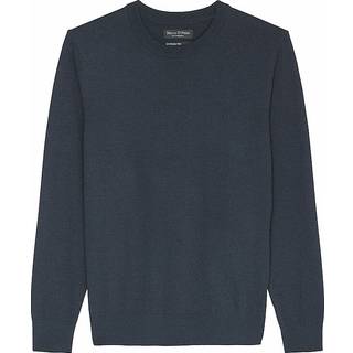 Marc O'Polo Herren Pullover blau unifarben