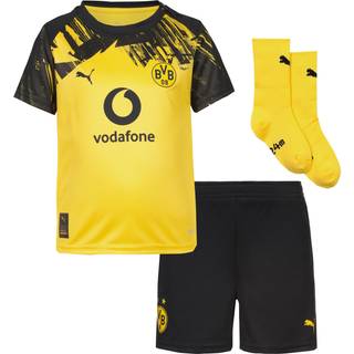 PUMA Borussia Dortmund 25/26 Home Babykit Toddlers, Clothing, Faster Yellow/Black, 9-12M