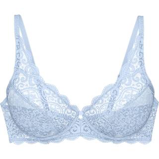 Triumph Amourette W BH med bøjle, blå, Størrelse: 80F, Dame