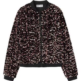 Pailletter Bomberjakke