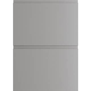 Epoq Integra låge til skab med 2 skuffer 50x70 (steel grey)