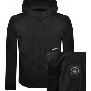Marshall Artist Crux Hooded Overshirt Black