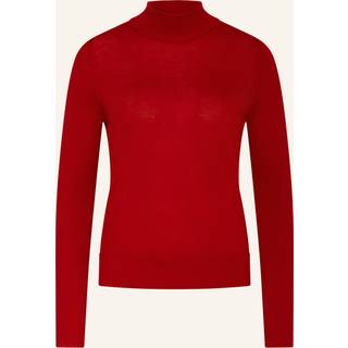 Højhalset sweater i merinould