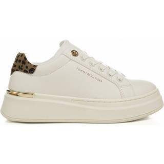 Leopard Print Heel Trainers