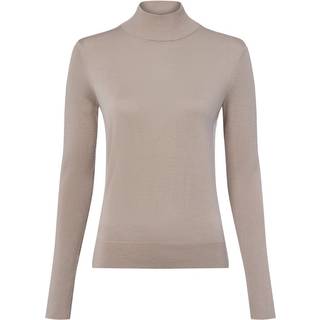 Højhalset sweater i merinould