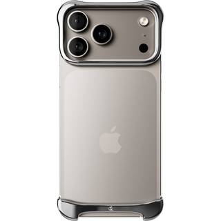Arc Pulse Aluminum Bumper Cover - iPhone 17 Pro Max - Silver