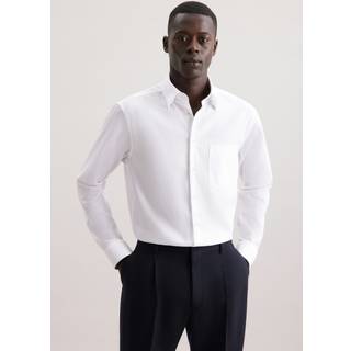 Seidensticker Herren Hemd weiß Comfort Fit