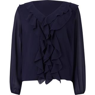 Viane Flæser Top Med Lange Ærmer