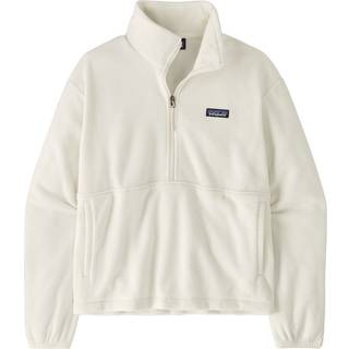 Patagonia Women's Micro D 1/2 Zip Fleece P/O Fleecesweatere Damer størrelse XL farve beige