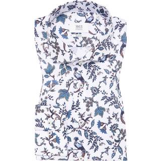 SLIM FIT Shirt in sky blue printed