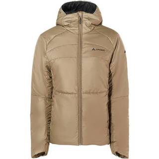 Vaude Women's Neyland Hooded Insulation Jacket Syntetisk jakke Damer størrelse 42 farve beige