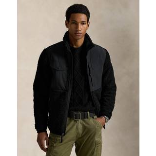 Ralph Lauren Full Zip Hybrid Jacket Black
