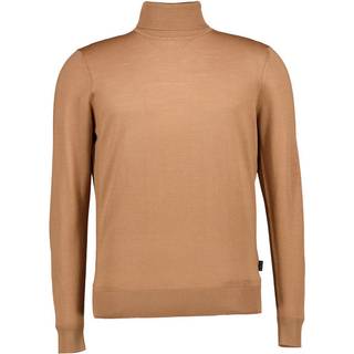 bugatti Herren Pullover braun unifarben