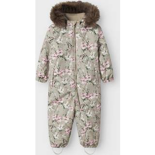 NAME IT Flyverdragt Snow10 Pure Cashmere Mellow Flower