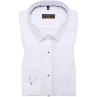 Shirt in white plain