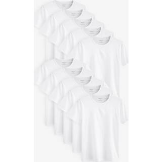 Next White Regular Fit 100% Cotton Layering T-Shirt