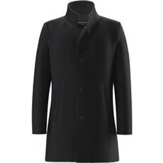 Strellson Herren Mantel schwarz unifarben