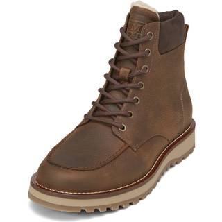 Marc O'Polo Herren Schuhe braun Nubuk-/Veloursleder