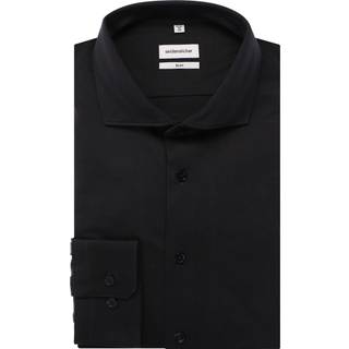 Seidensticker Herren Hemd grau Slim Fit