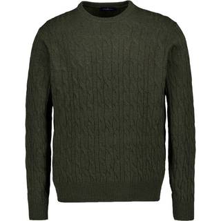 HACKETT Herren Pullover grün unifarben