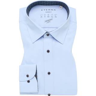 MODERN FIT Performance Shirt in light blue plain