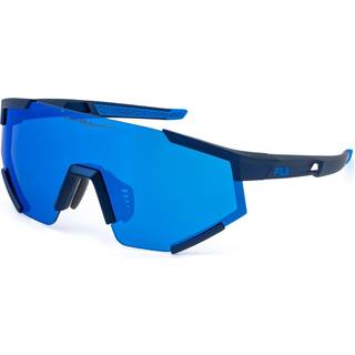 Fila Mand SFIB12 7U4B Solbriller Injiceret Blå Røg Maske Vandafvisende Spejlvendt - Blå