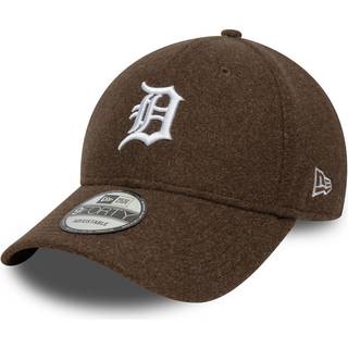 Melton Wool 9Forty Detroit Tigers Cap, Dark Brown, One size