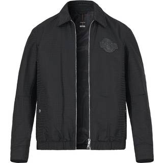 BOSS Black Herren Jacken schwarz uni mit Motiv