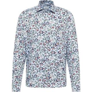 COMFORT FIT Shirt in sky blue printed