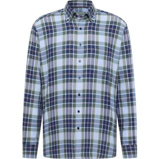 MODERN FIT Shirt in blue checkered