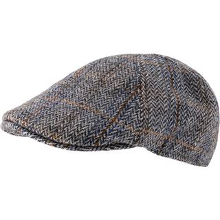 Roeckl Herren Mützen/Caps/Hüte grau Woll-Stoff kariert