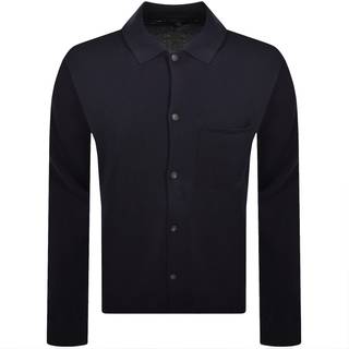 Tommy Hilfiger Over Shirt Jumper Navy
