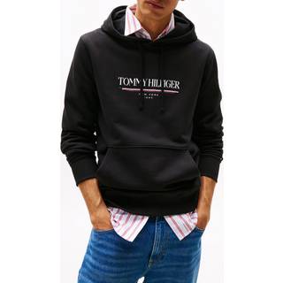 Tommy Hilfiger Brand Love Hoodie Black