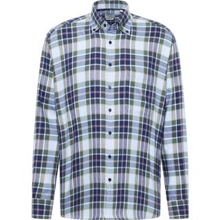 COMFORT FIT Shirt in blue checkered