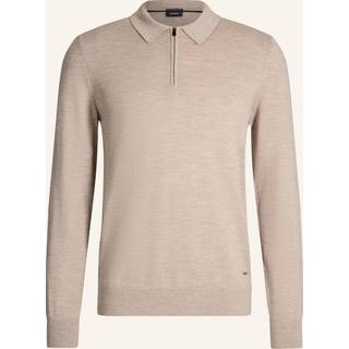 JOOP! Herren Pullover beige unifarben