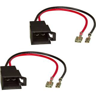 Højttaleradapterstik - Citroen / Dacia / Fiat / Ford / Mercedes / Nissan / Opel / Seat & VW - 2 stk