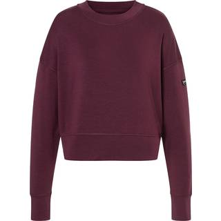 super.natural Women's Krissini Sweater Longsleeve Damer størrelse S farve rød