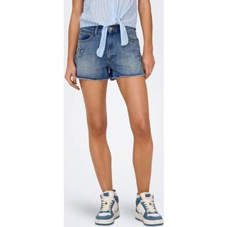 Onlzuma Høj Talje Regular Fit Denim-shorts - XS