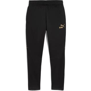 PUMA KING Football Training Winter Pants Men, Sport, Black/Gold, S