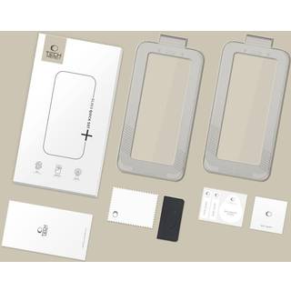 iPhone Air Tech-Protect Quick Set+ 2-Pack Skærmbeskyttelse Hærdet Glas - Klar