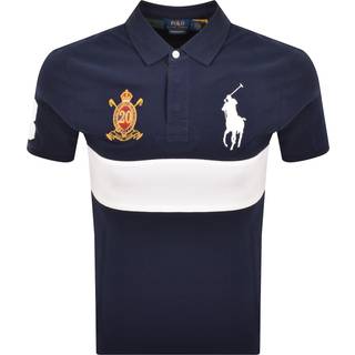 Ralph Lauren Custom Slim Fit Polo T Shirt Navy