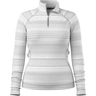 Smartwool Women's Classic Thermal Merino BL 1/4 Zip Boxed Merino undertøj Damer størrelse M farve grå