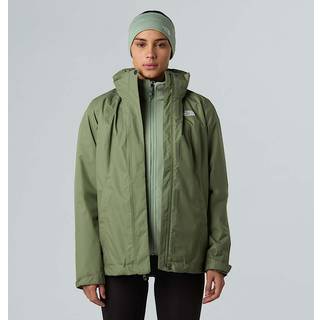 The North Face Women's Evolve II Triclimate Jacket 3 i 1-jakke Damer størrelse XL farve olivengrøn
