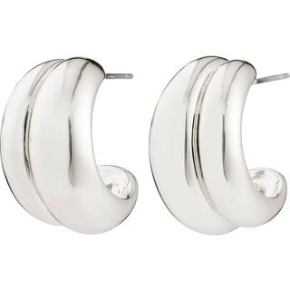 Miko Øreringe, Silver Plated