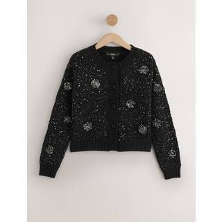 Next Black Sequin Embellished Cardigan