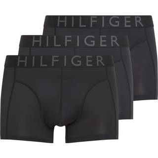 3-Pack Microfibre Logo Waistband Trunks