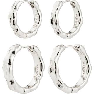 Pilgrim DARBY øreringe sølvbelagt