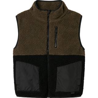 NAME IT Teddy Vest Mall Black