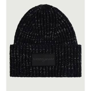 Wool Blend Metallic Beanie